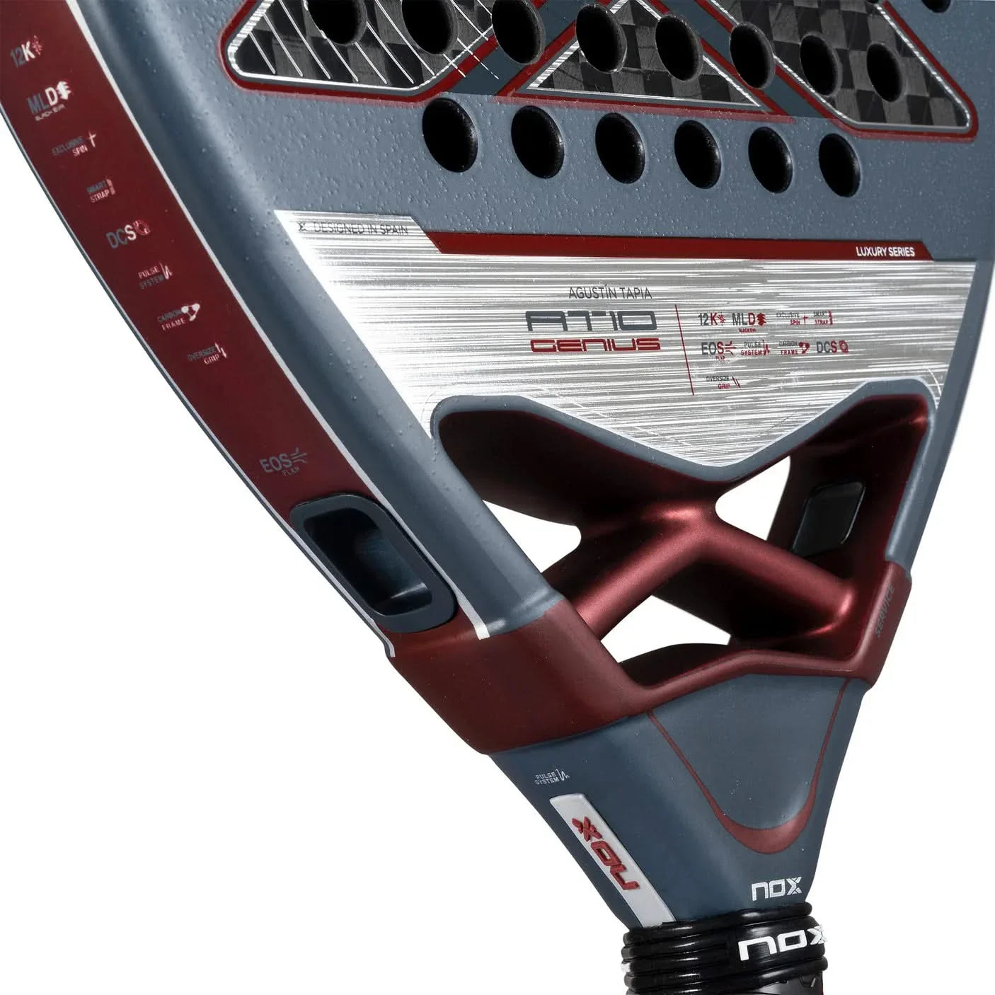 Nox AT10 Genius 12K by Agustin Tapia 2025 Padel Racket