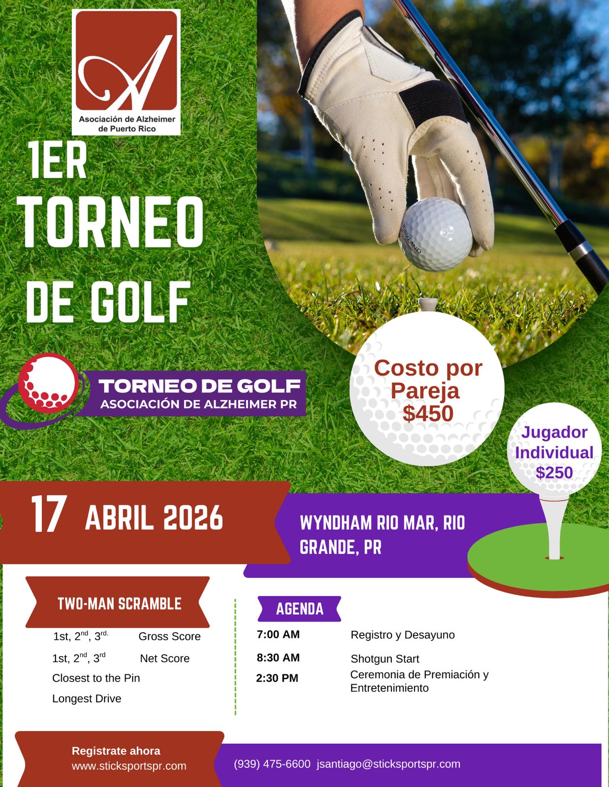 Torneo Golf Asociación Alzheimer de PR
